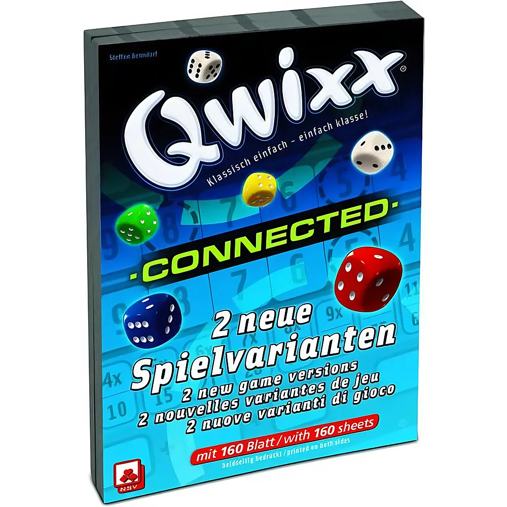 NSV Qwixx Connected XL- Zusatzbl�cke 2x80 Blatt mult