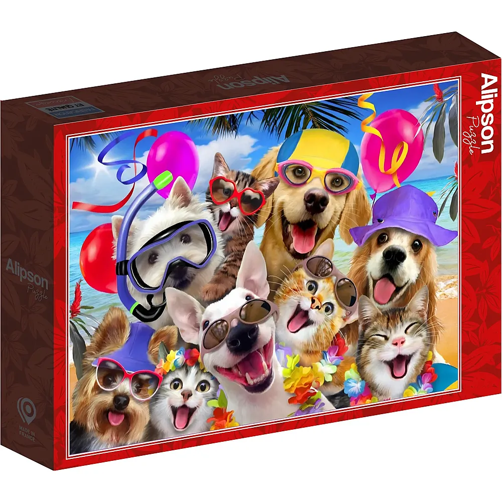 Alipson Puzzle Selfie Beach Party - 1000 Teile