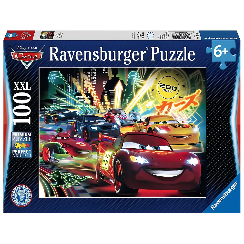Ravensburger Puzzle Disney Cars Neon 100XXL