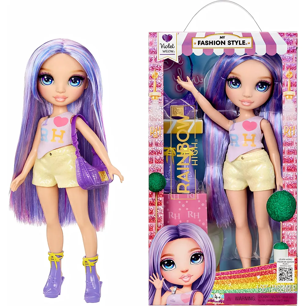 MGA Rainbow High My Fashion Style Fashion Doll Violet