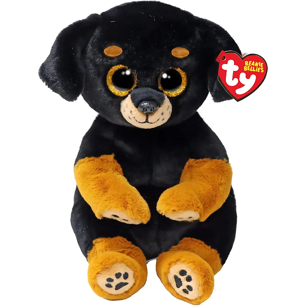 meinspielzeug - Ty Beanie Bellies Randi der Rottweiler 15cm | Hunde Pl�sch