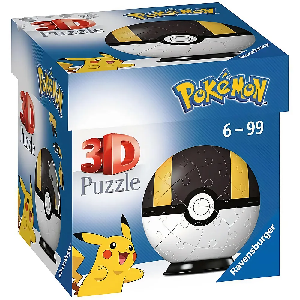Ravensburger Pok�mon 3D Puzzle Ball - Pokemon 54Teile