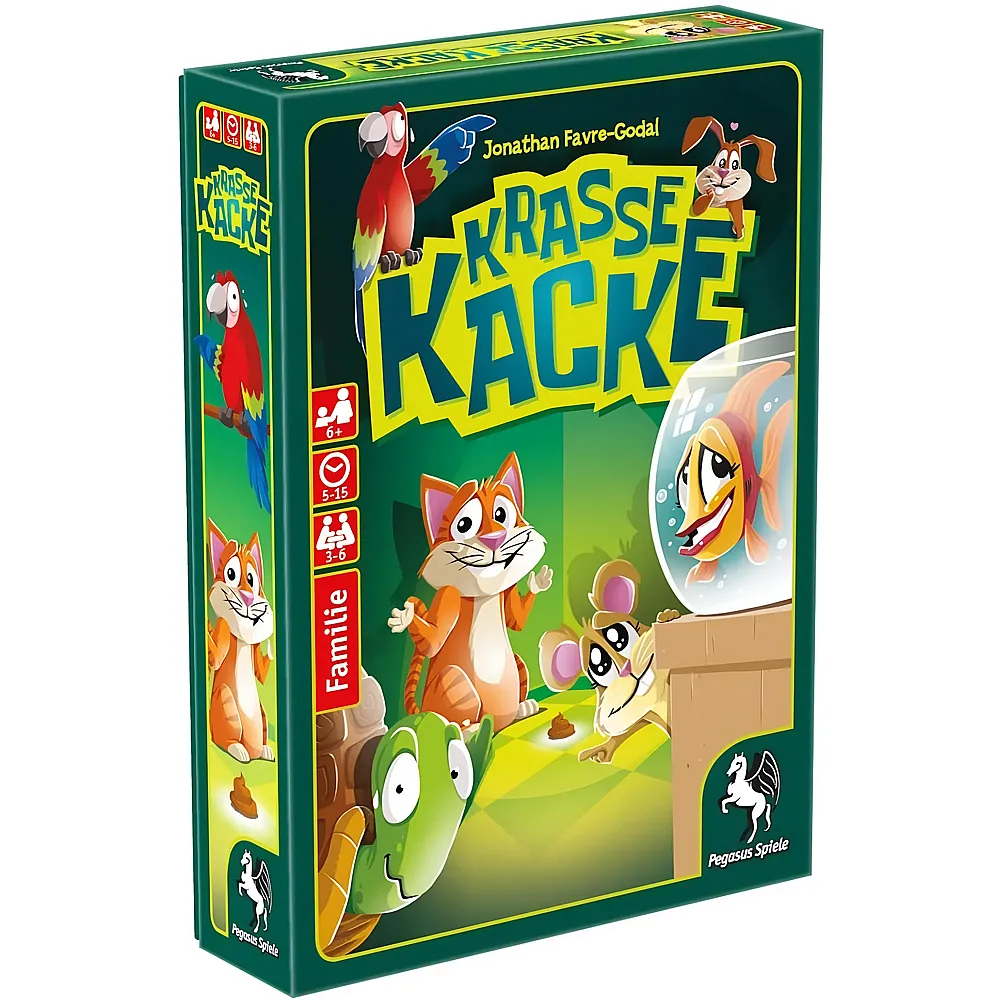 Pegasus Spiele Krasse Kacke - Deutsch