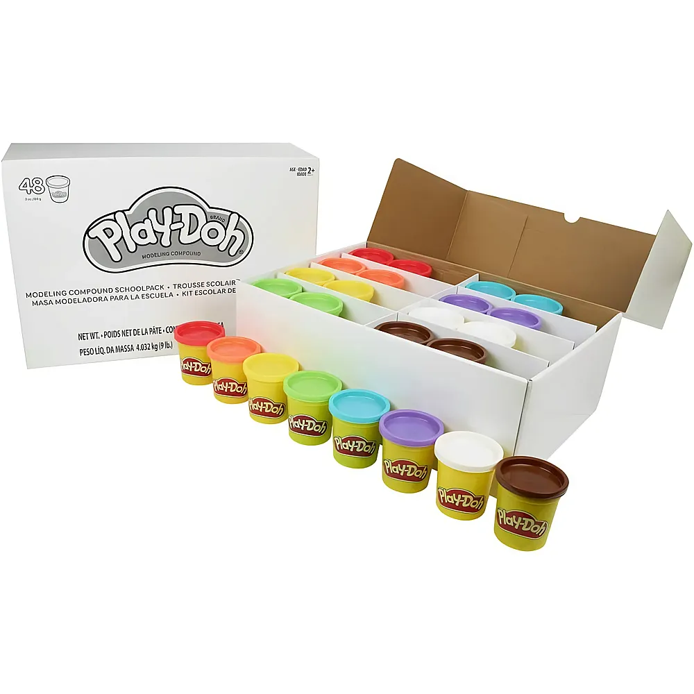Play-Doh Super Schoolpack - 48 Teile