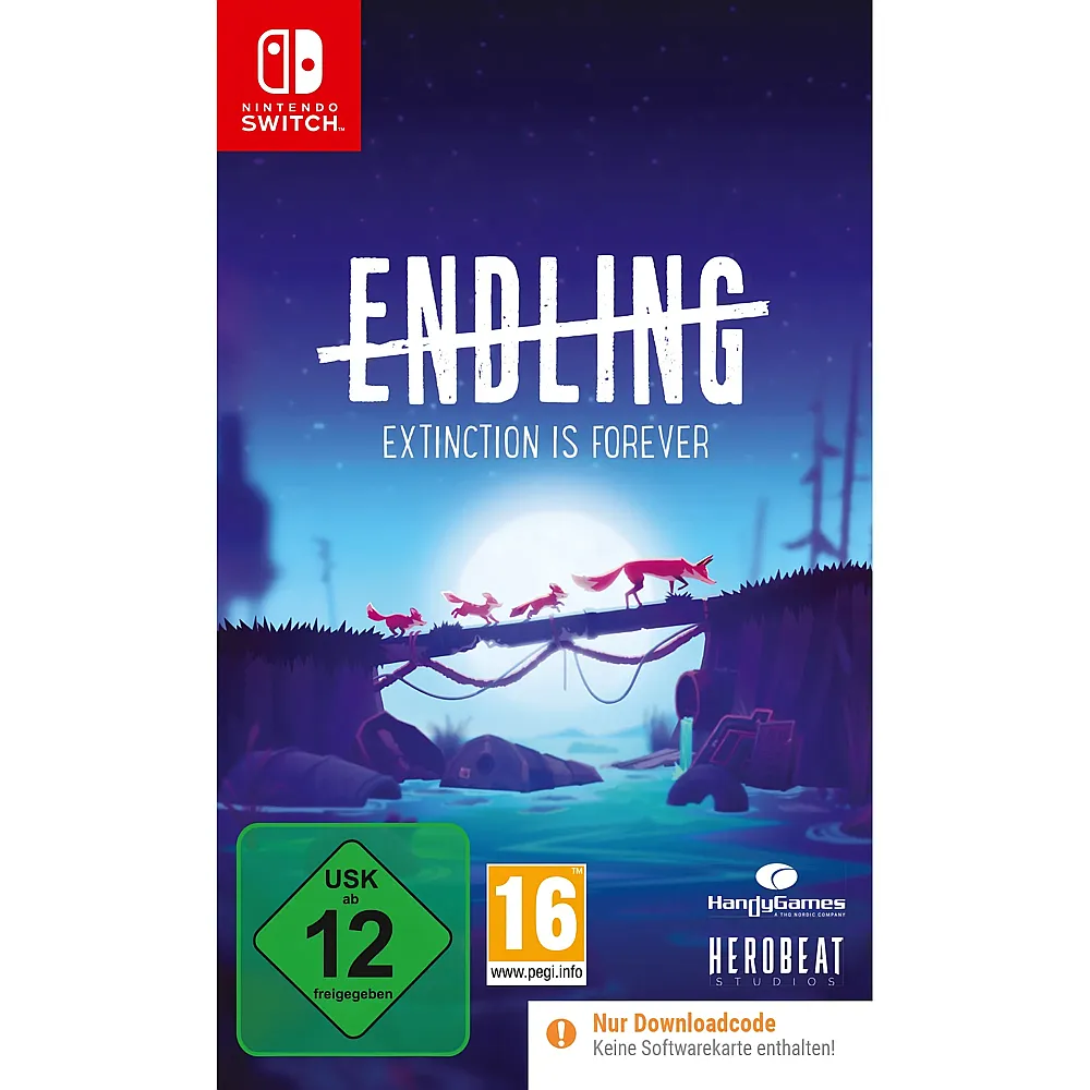 meinspielzeug - THQ Nordic Switch Endling - Extinction is Forever Code in a Box | Nintendo Switch