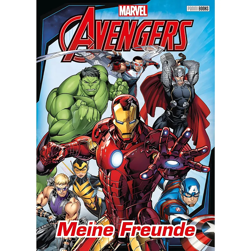 Panini Marvel Avengers Freundebuch - Meine Freunde