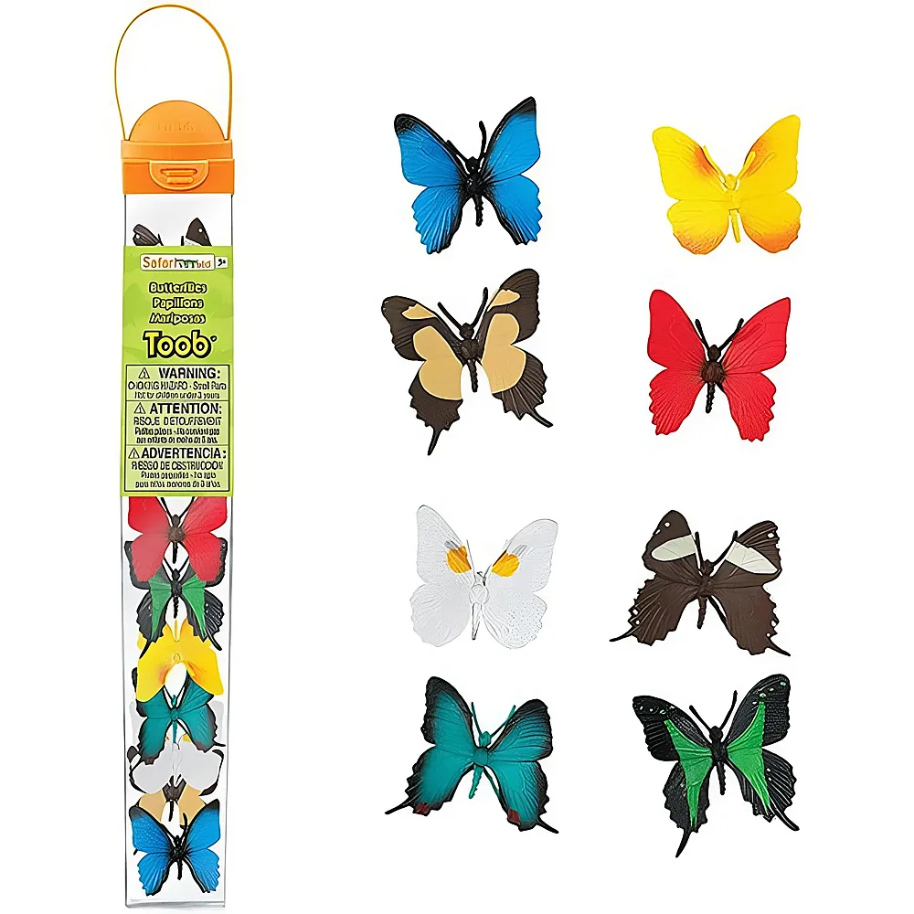 Safari Ltd. Toob Schmetterlinge 8Teile