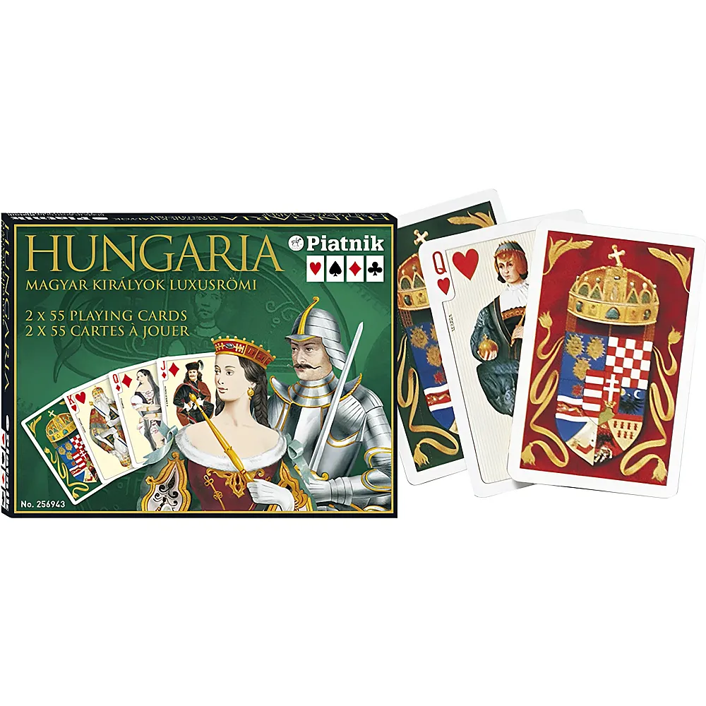 meinspielzeug - Piatnik Designkarten Hungaria | Jassen