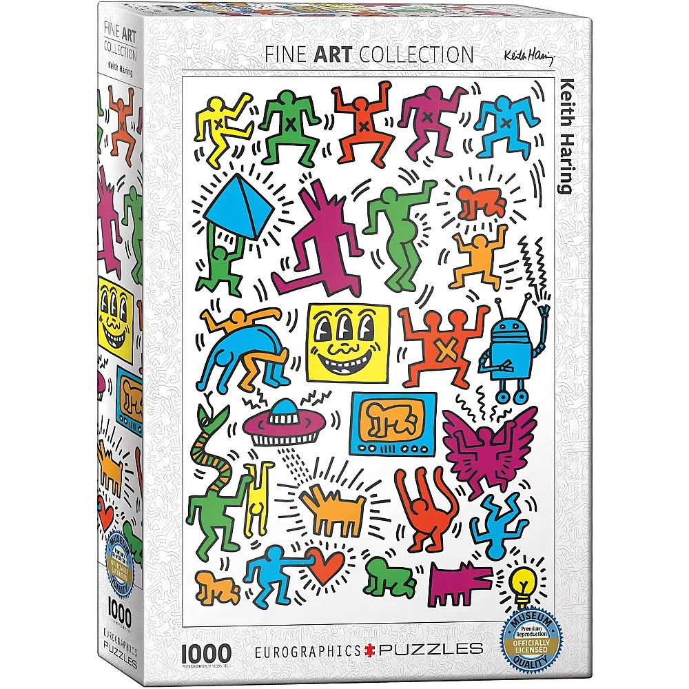 Eurographics Puzzle Keith Haring Collage - 1000 Teile