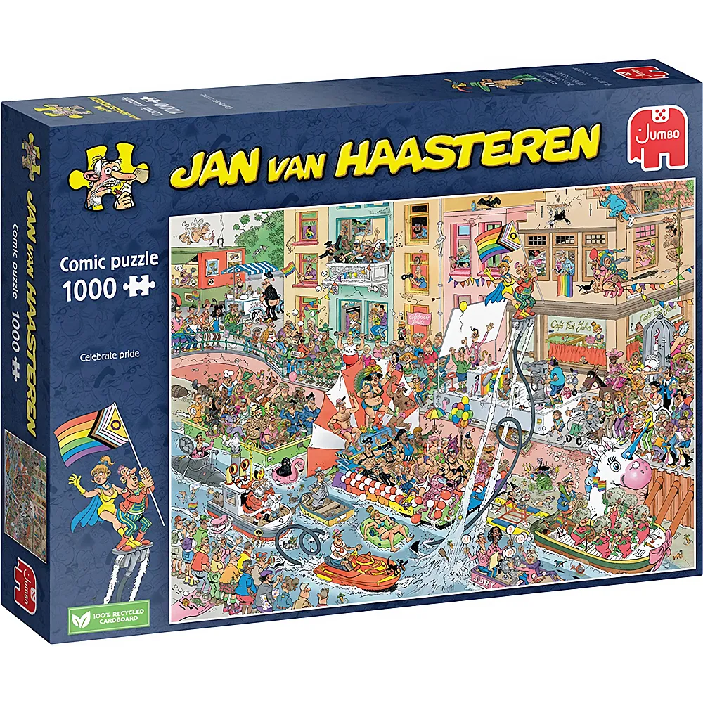Jumbo Puzzle Celebrate Pride Jan van Haasteren 1000Teile