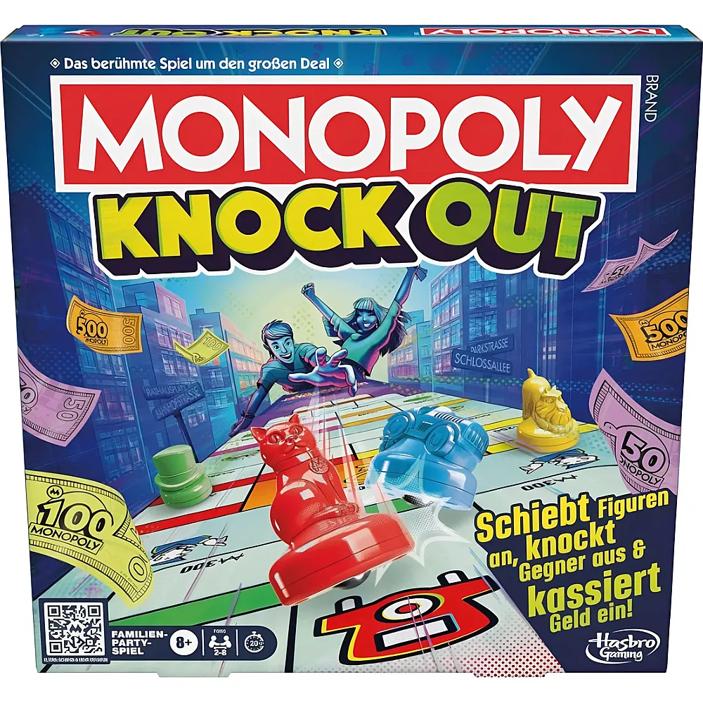 Hasbro Gaming Monopoly Knockout DE