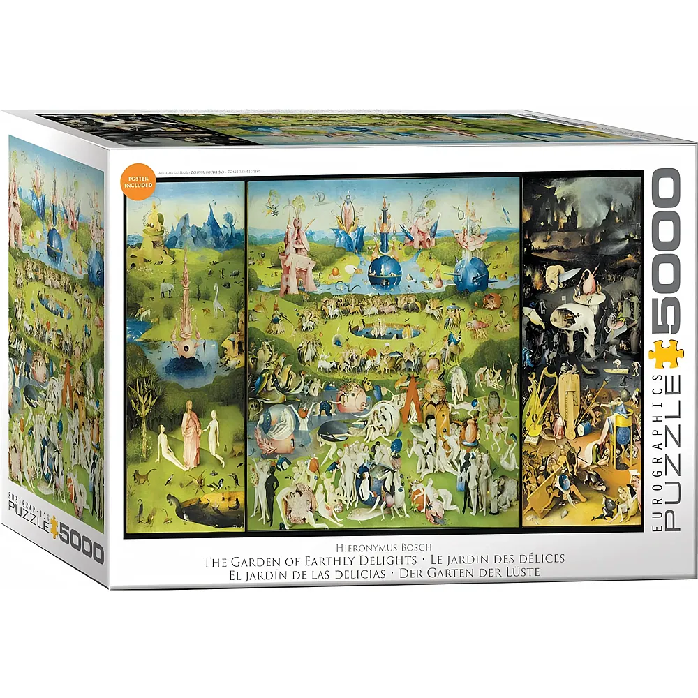 Eurographics Puzzle 5000 Teile Garten der L�ste