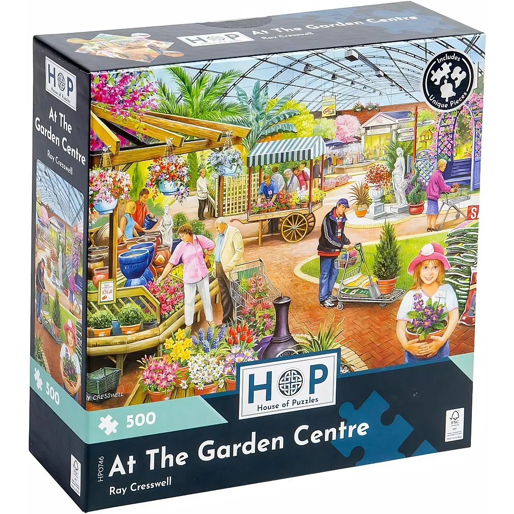 HOP - House of Puzzles At The Garden Centre 500Teile