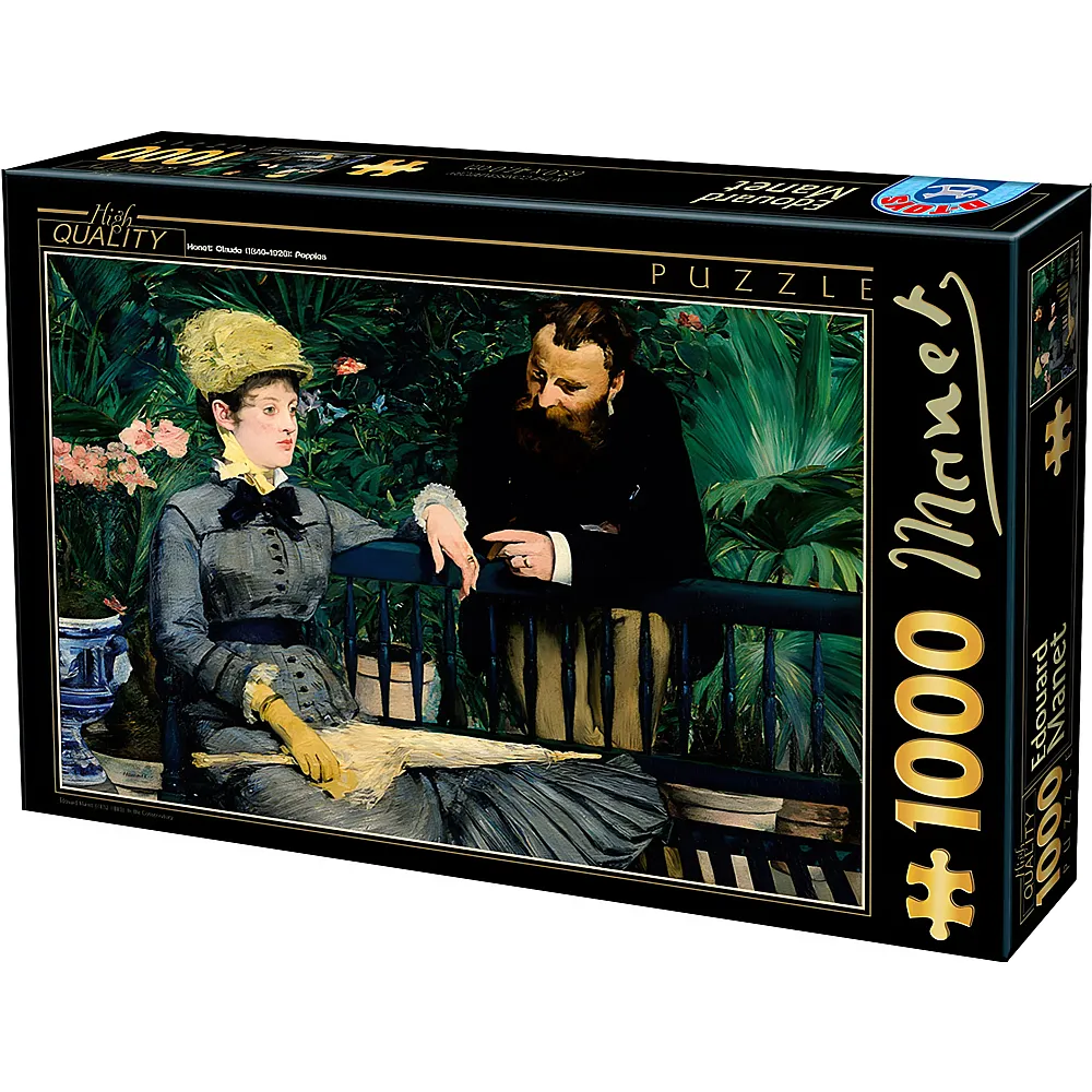 DToys Puzzle Edouard Manet In the Conservatory, 1879 - 1000 Teile
