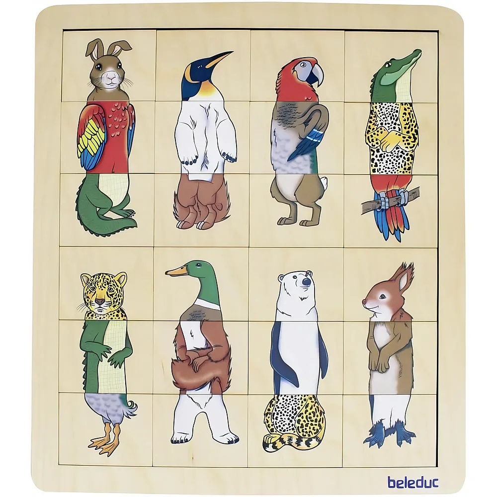 Beleduc Match & Mix Animal Kingdom