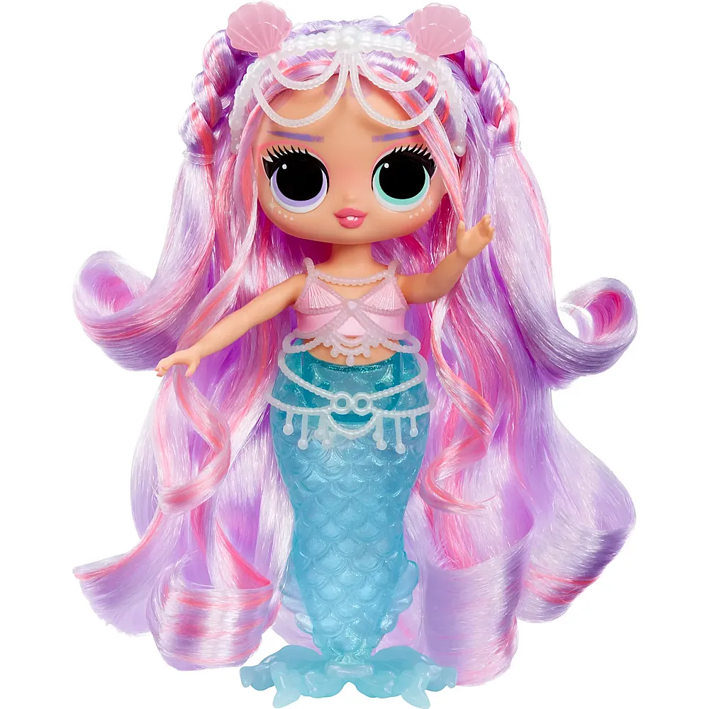 MGA Tweens Mermaids L.O.L. Surprise Meerjungfrau mit Farbwechselndem Schwanz Lana Marine