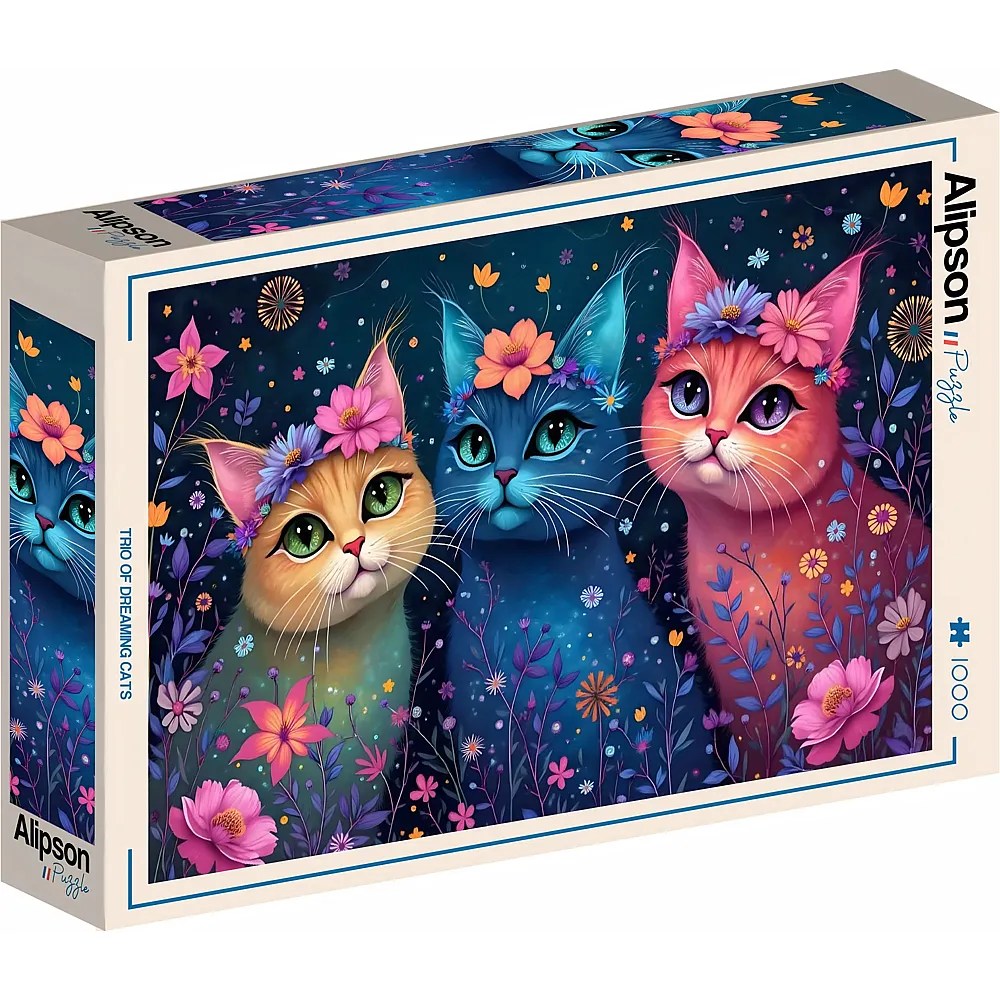 Alipson Puzzle Puzzle 1000 Teile Trio der tr�umerischen Katzen