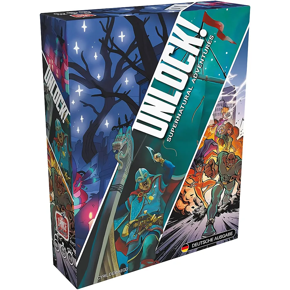 Space Cowboys Unlock Supernatural Adventures - Deutsch