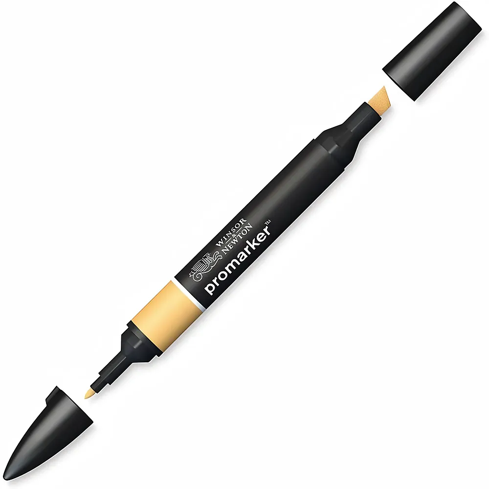 Winsor & Newton Promarker Stift mit 2 Spitzen Senf | Farbe & Kreide