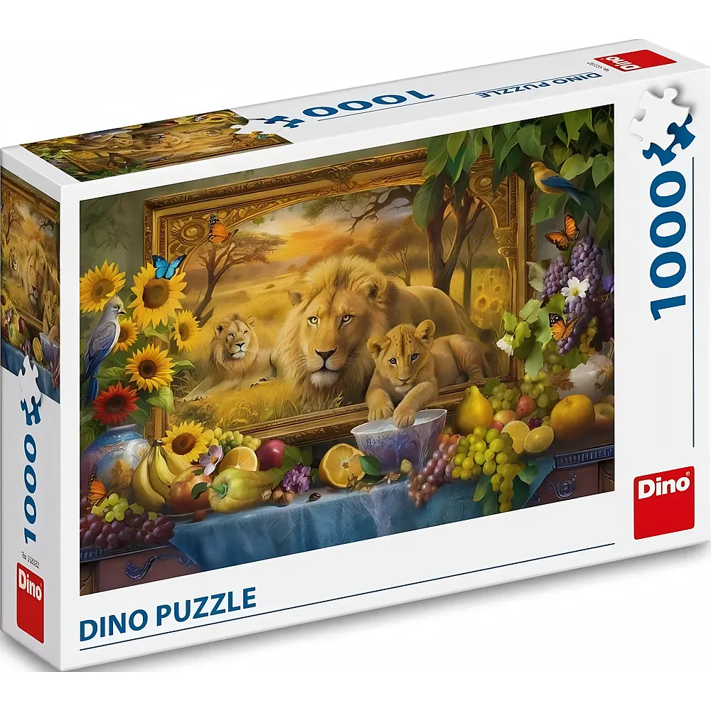 Dino Puzzle L�wen - 1000 Teile