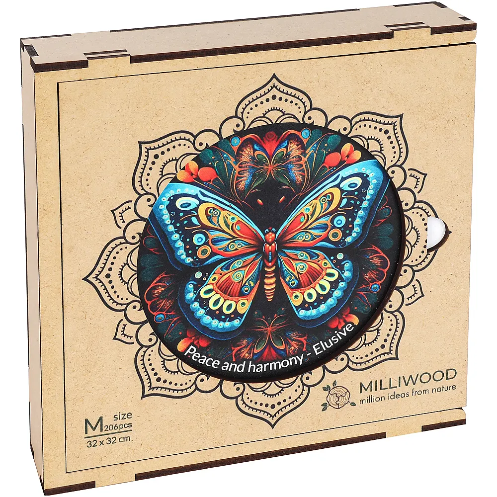 Milliwood Puzzle Peace and Harmony - Elusive - 206 Teile