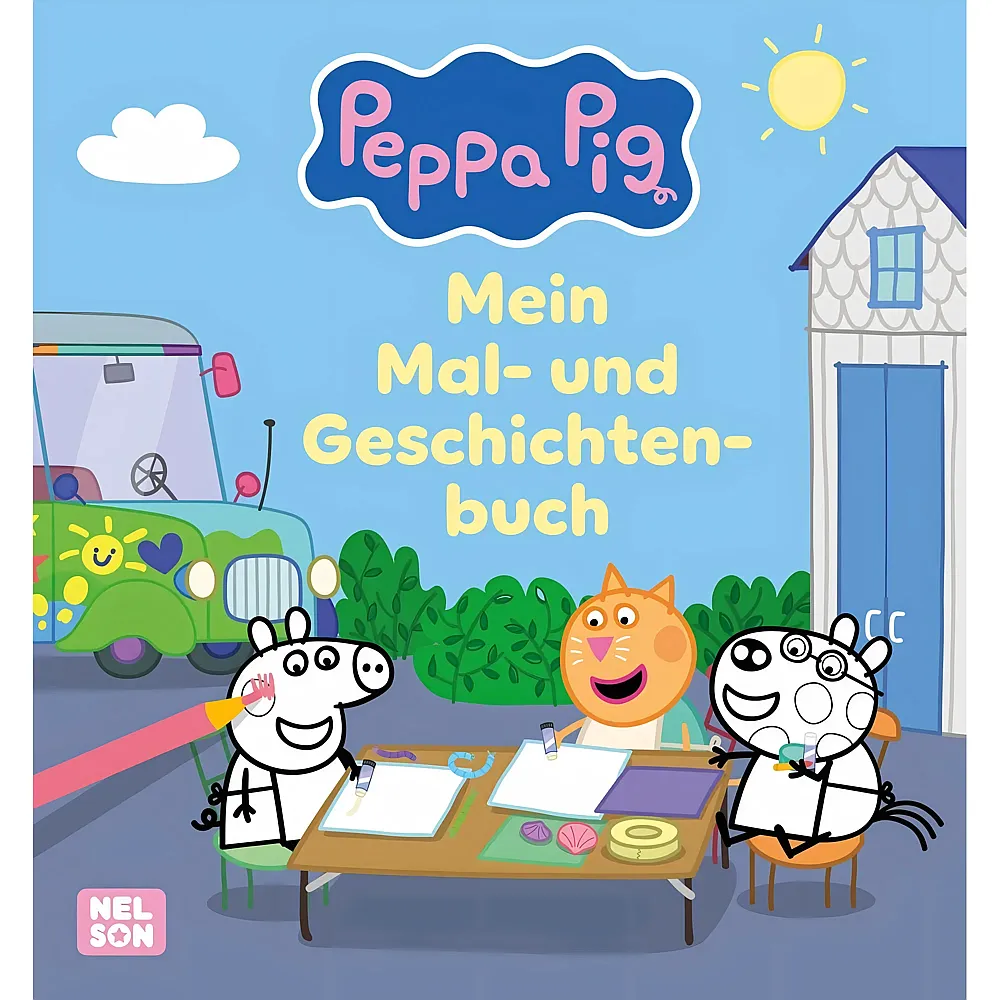 Carlsen Peppa Mal-und Geschichtenbuch