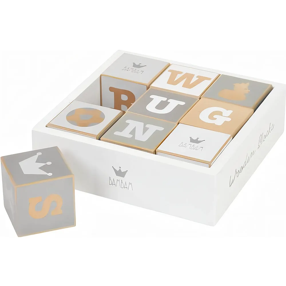 meinspielzeug - BamBam Wooden Abc Blocks