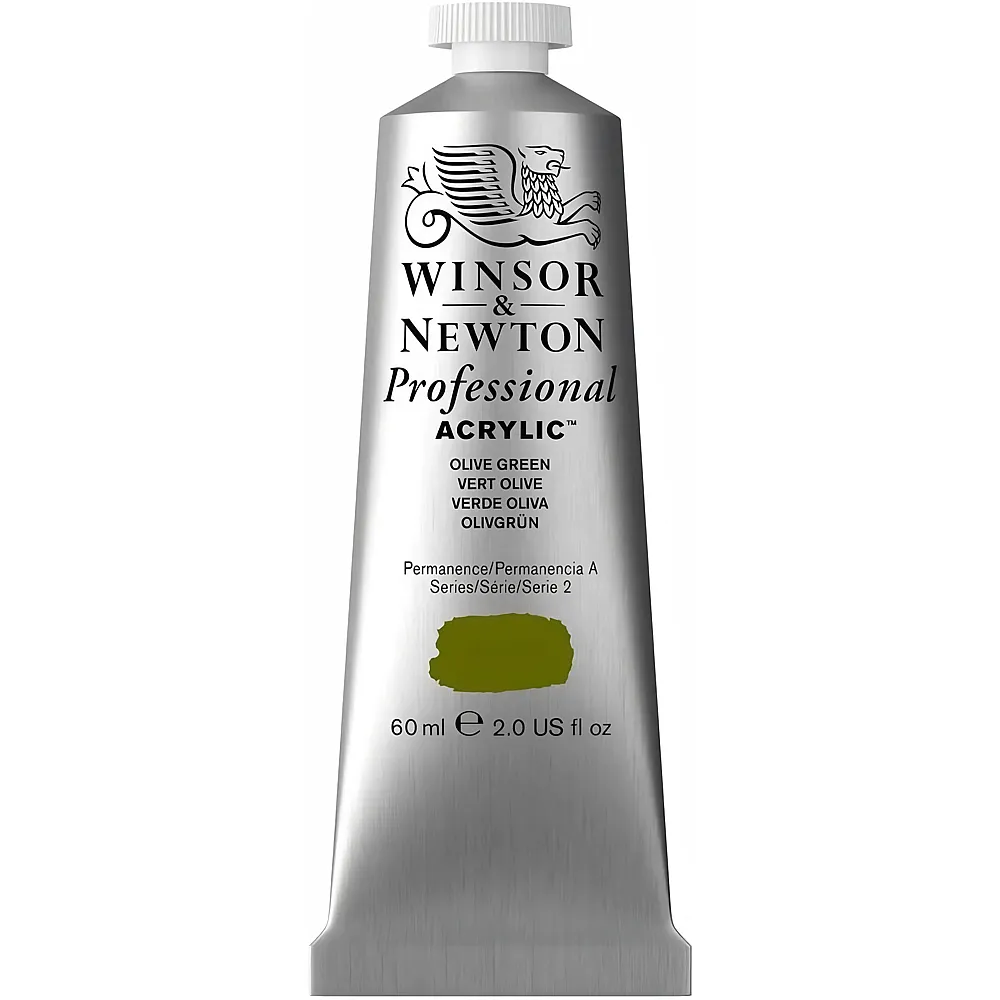 Winsor & Newton Professional Acrylic Acrylfarbe Olivgr�n - 60 ml