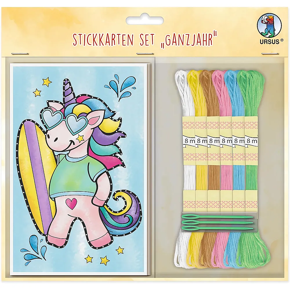 Ursus Stickset f�r Karten