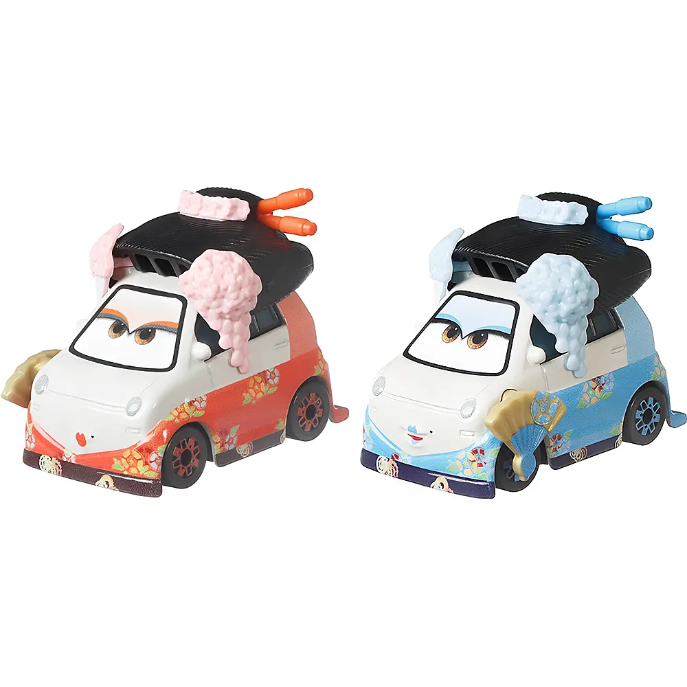 Mattel Disney Cars Okuni & Miko 1:55
