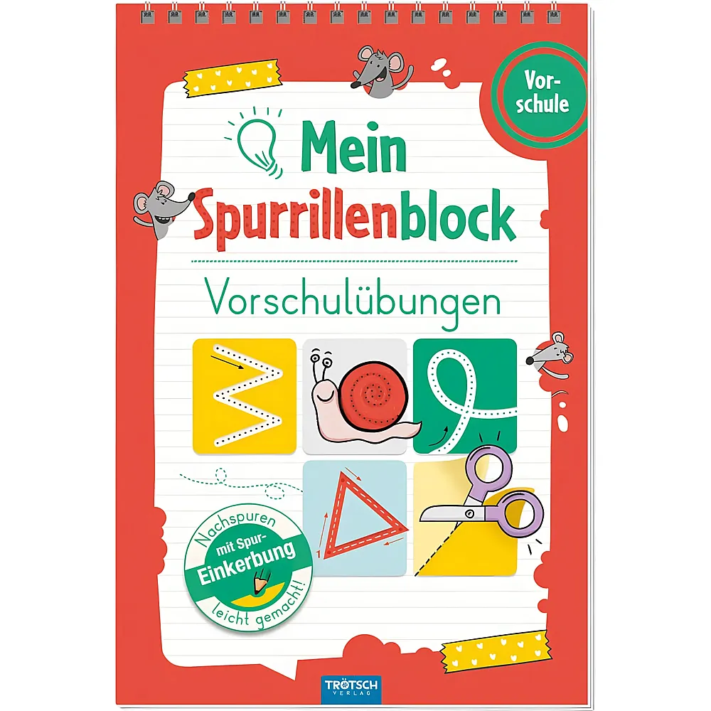 Tr�tsch Verlag Spurrillenblock Vorschul�bung - Suche