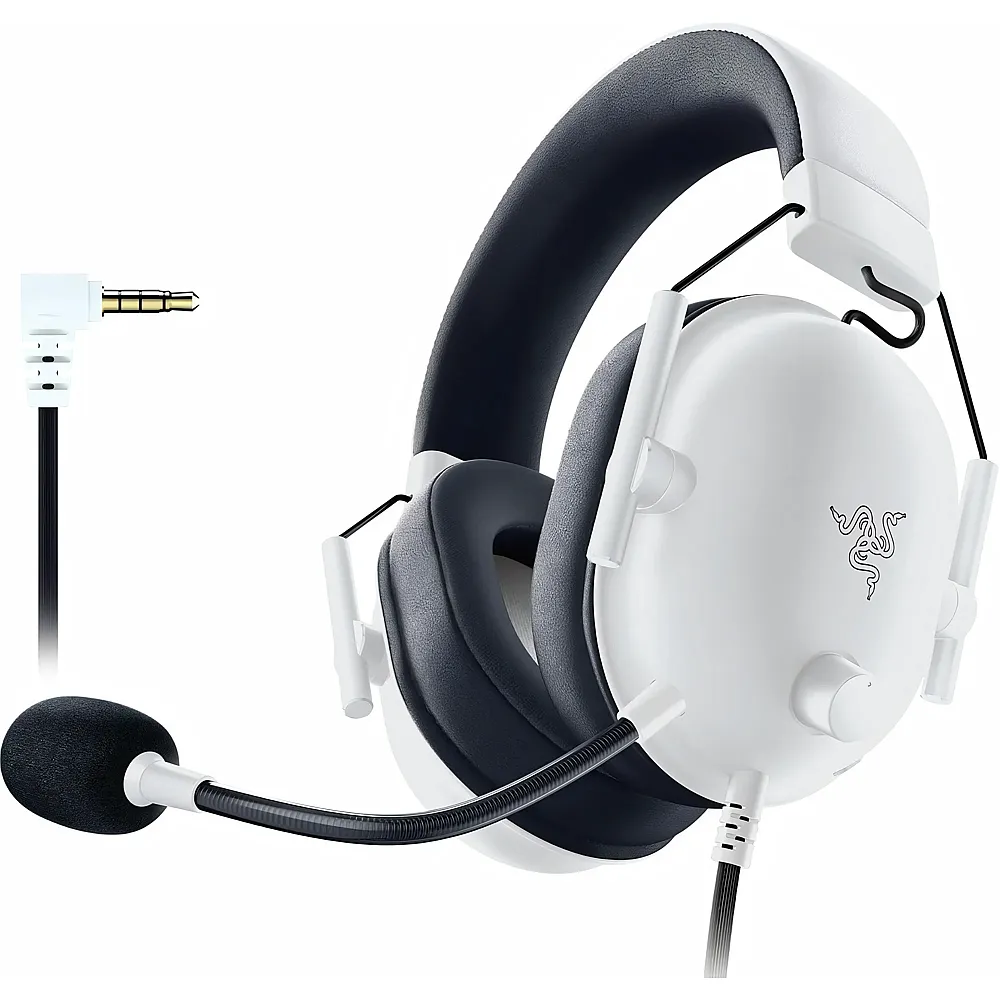 Razer BlackShark V2 X for PlayStation - white
