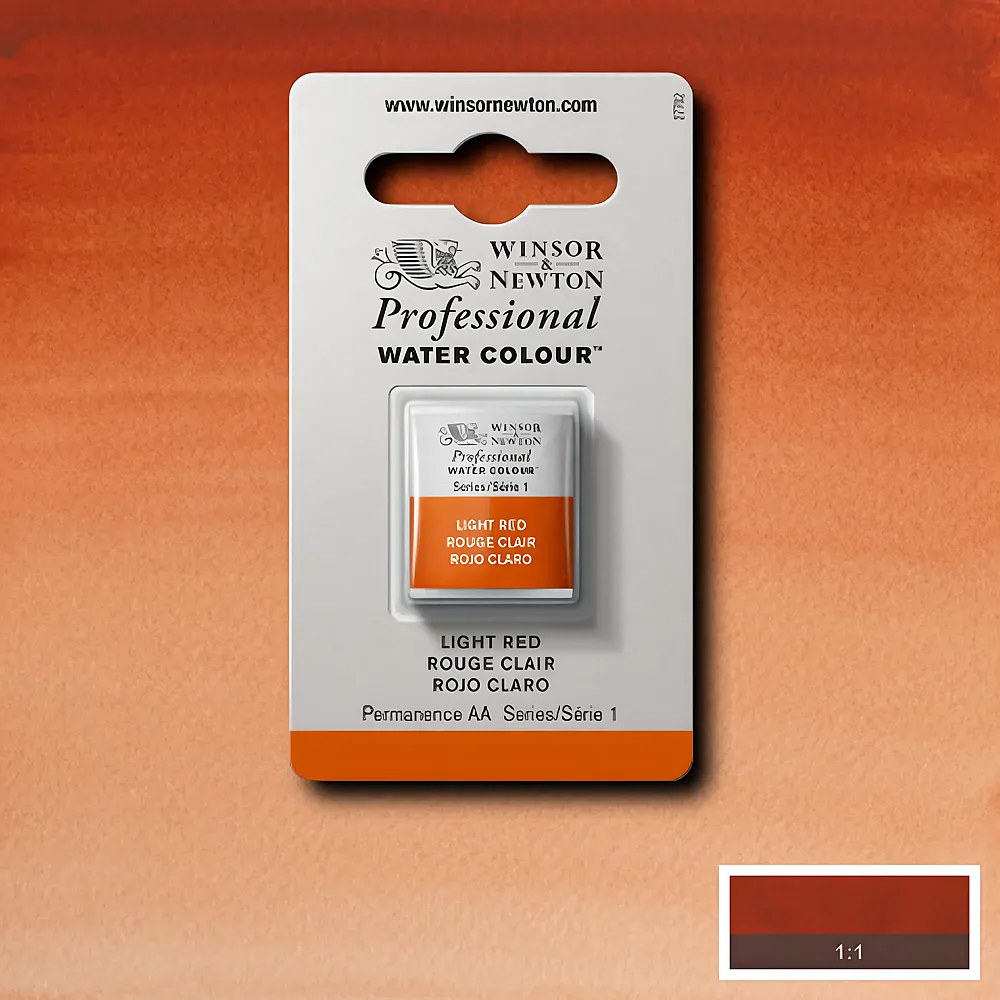 meinspielzeug - Winsor & Newton W&n Prof. Water Colour 1/2 Npfchen Hellrot