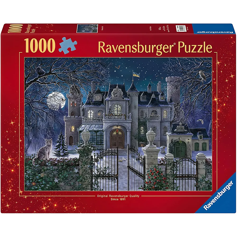 Ravensburger Puzzle Weihnachtsvilla - 1000 Teile