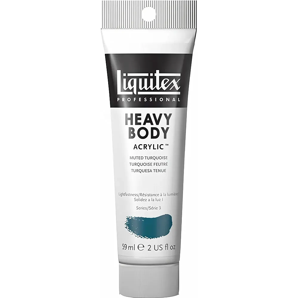 Liquitex Lqx Prof. Heavy Body Acrylfarbe 59ml Tube Gedmpftes Trkis - Suche