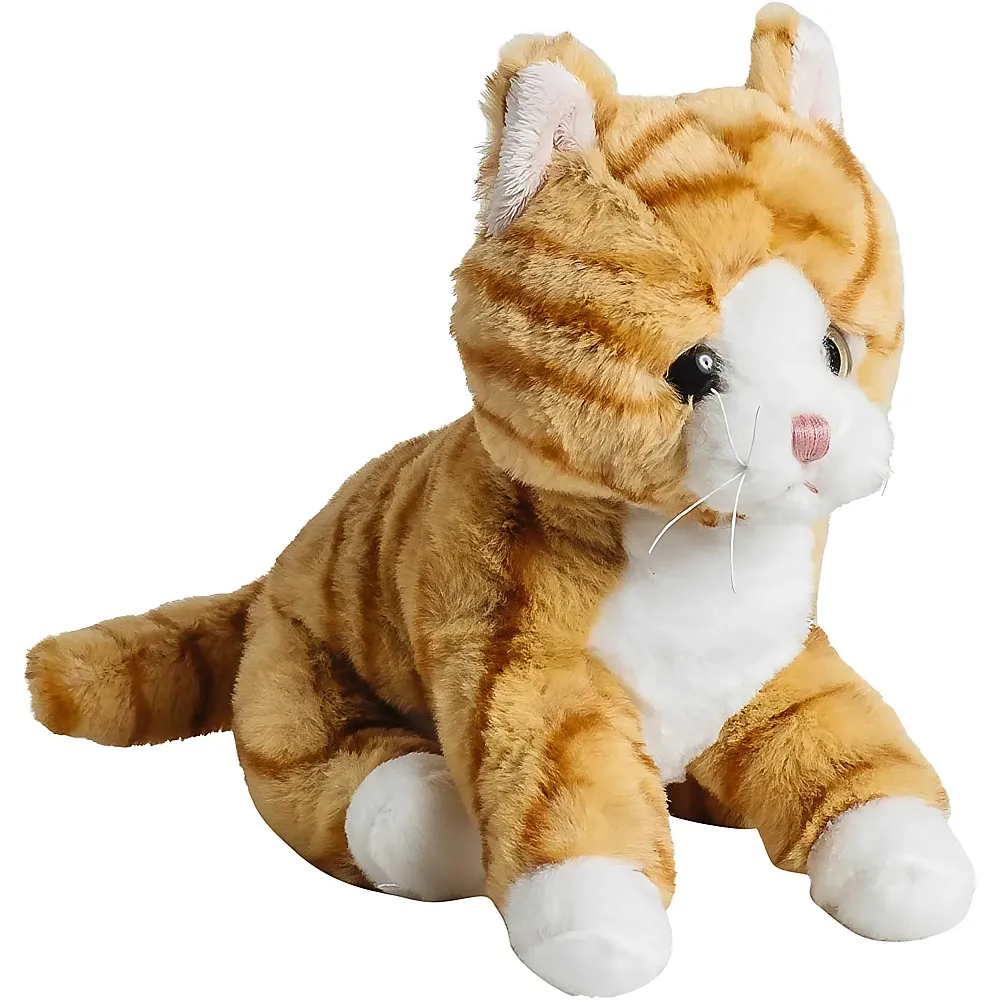 Mollis Katze Orange - 20 cm | Katzen Pl�sch