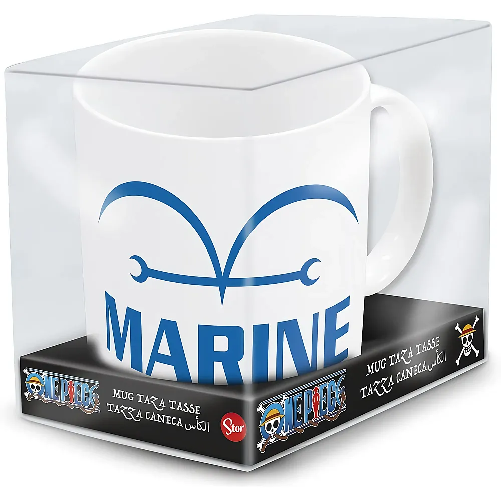 Stor One Piece Marine Keramiktasse - 325 ml - Essen & Trinken