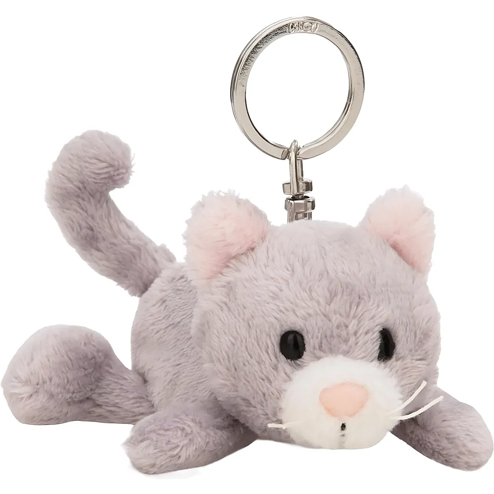Nici Schl�sselanh�nger Katze Grau - 10 cm | Accessoires