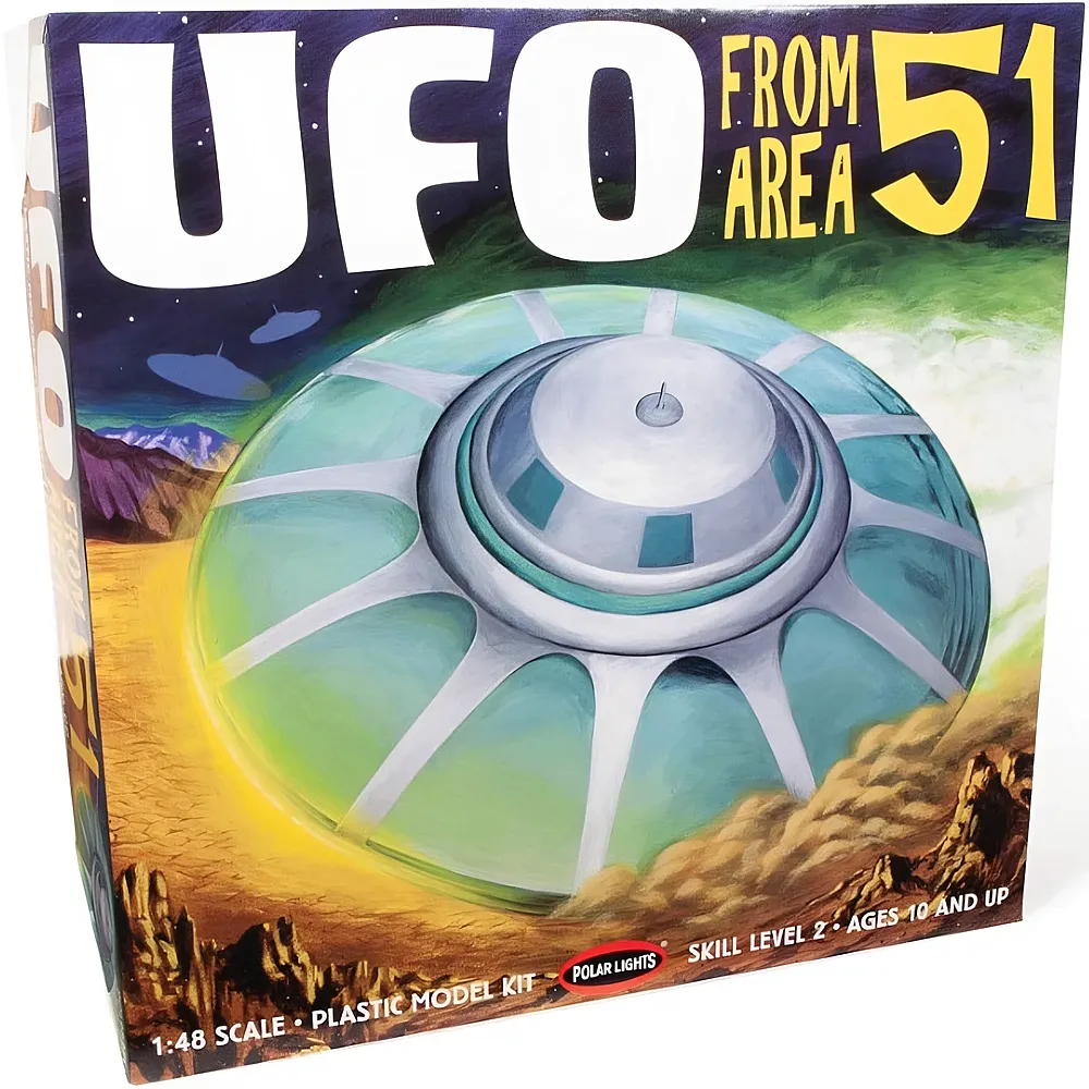 Polar Lights Area 51 UFO