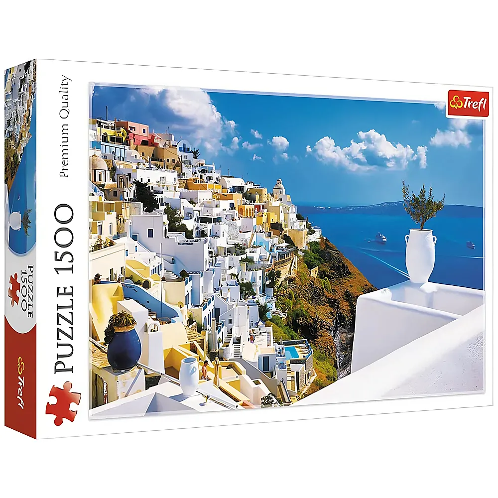 Trefl Puzzle Santorini, Griechenland 1500Teile