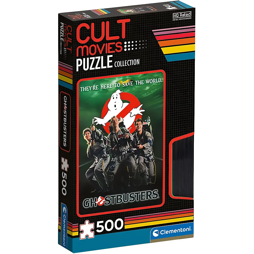 Clementoni Puzzle Kultfilme - Ghostbusters 500Teile