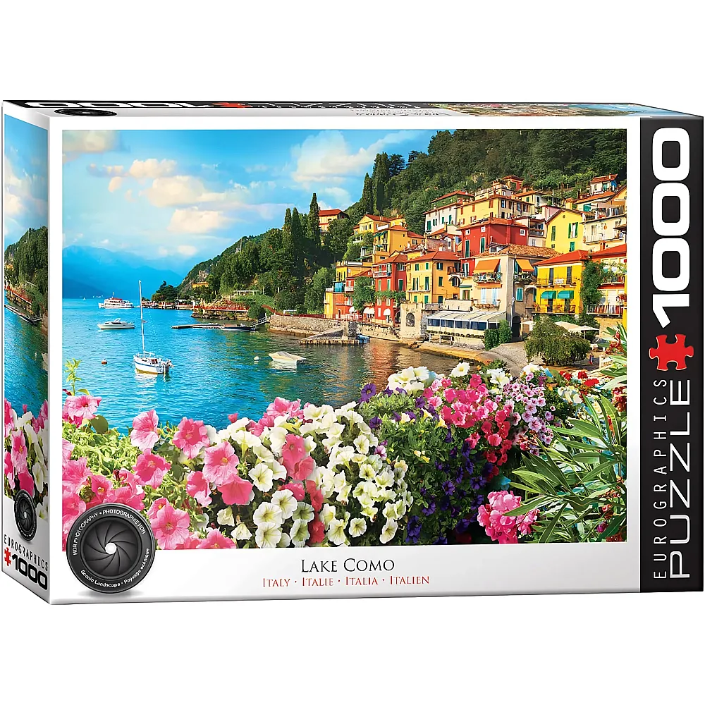 Eurographics Puzzle Comer See, Italien - 1000 Teile