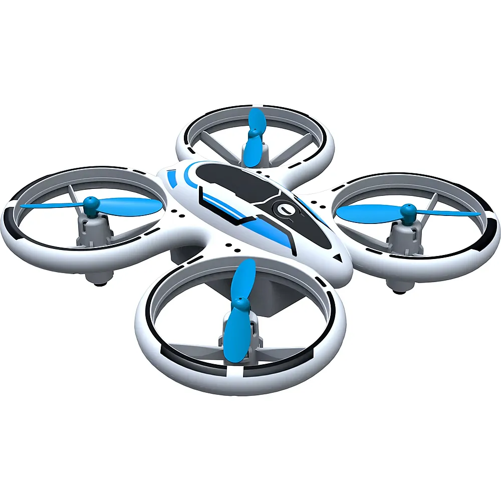 Silverlit Flybotic Drohne Neon Stunt mit 3 Geschwindigkeiten & Neon-Licht