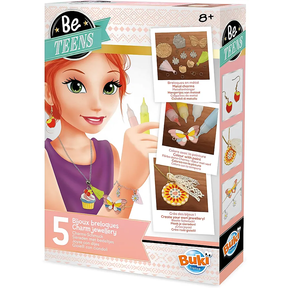 Buki Be Teens Charms-Schmuck
