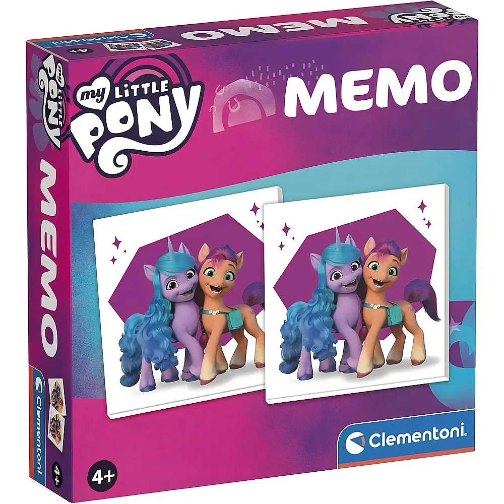 Clementoni Spiele Memo My little Pony