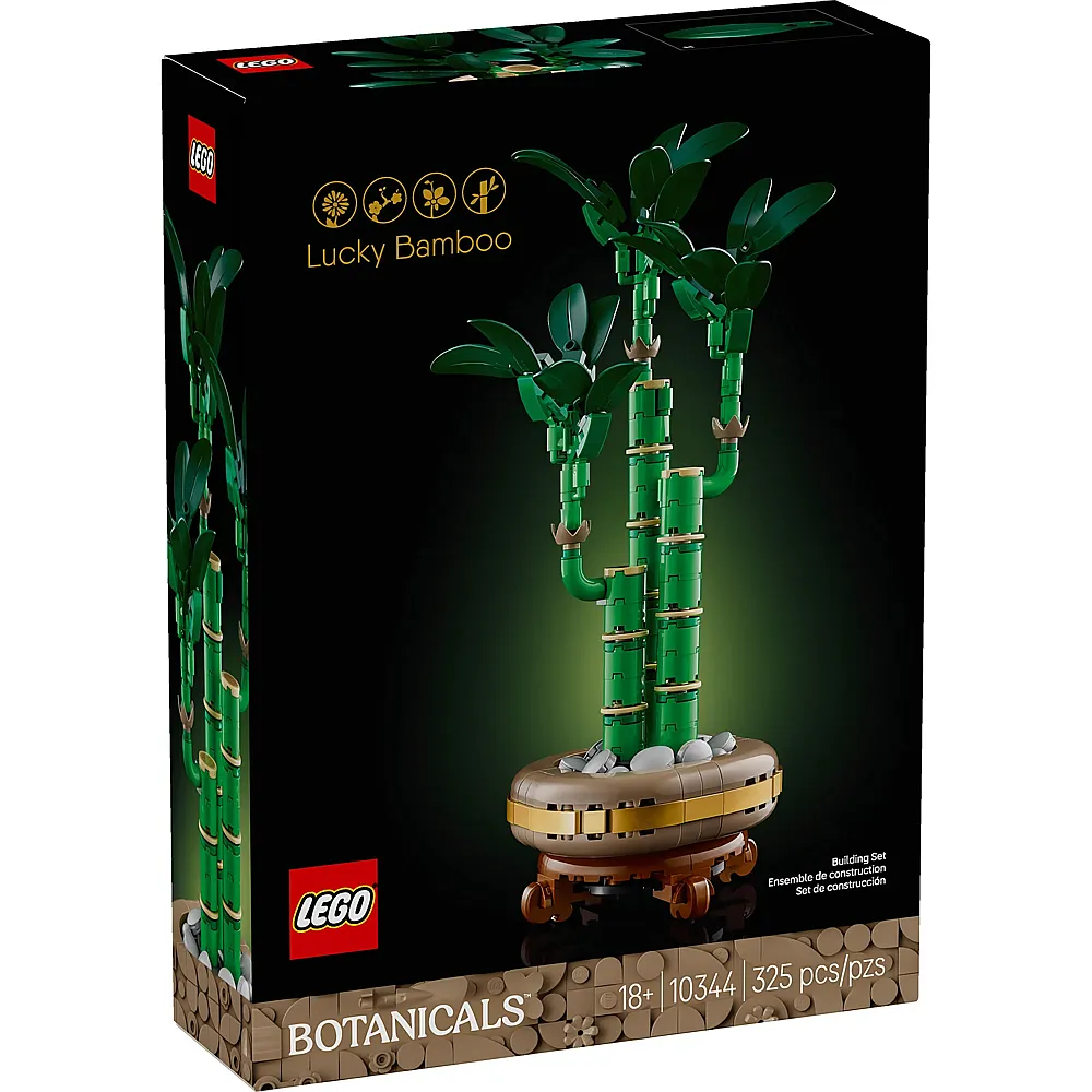 LEGO Icons Botanical Collection Gl�cks-Bambus 10344