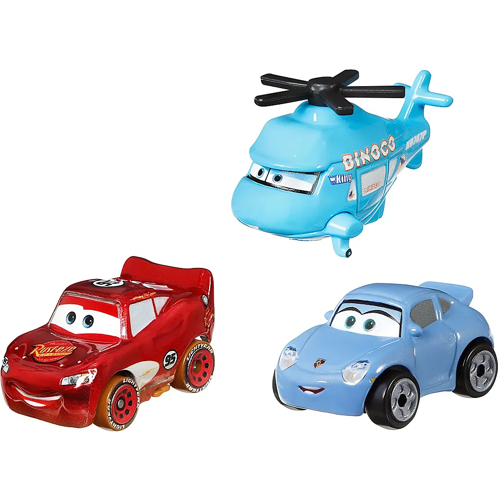 Mattel Mini Racers Disney Cars 3er-Pack Radiator Springs MiniRacers