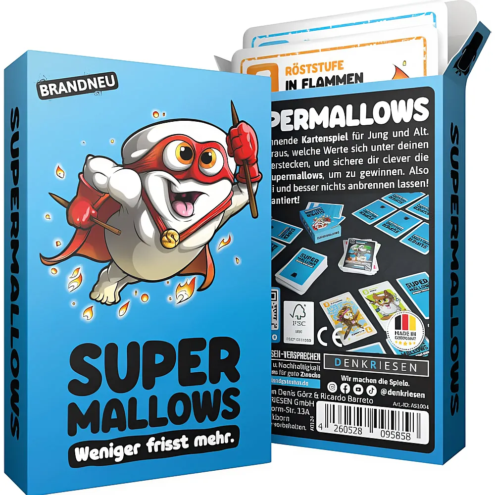Denkriesen Super Mallows - weniger frisst mehr