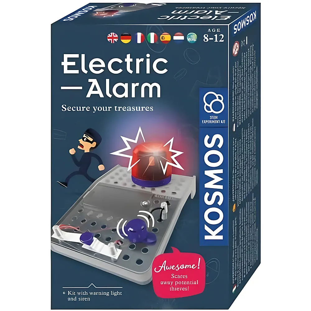 Kosmos Elektro-Alarm Sichere Geheimverstecke - Mehrsprachig