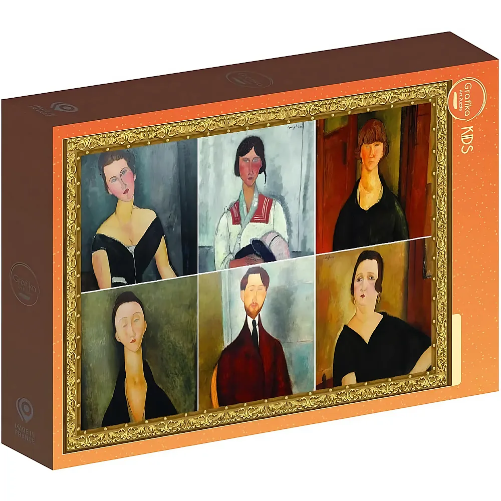 Grafika Puzzle Art Collection Amedeo Modigliani Collage Modigliani